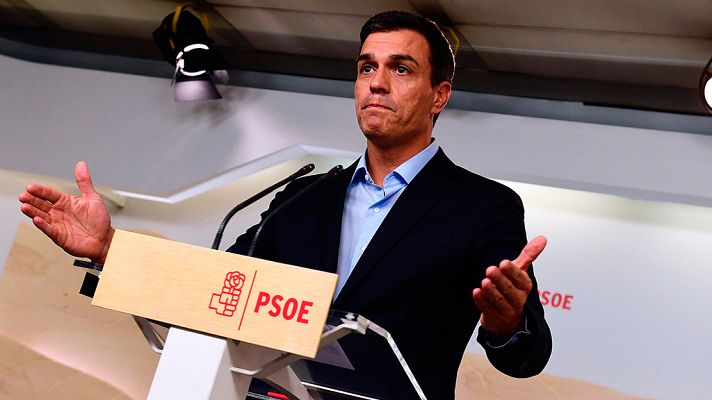 Informativo 24h - Sánchez reta a los críticos del PSOE:  "Quien tenga un proyecto mejor, que dé un paso al frente"
