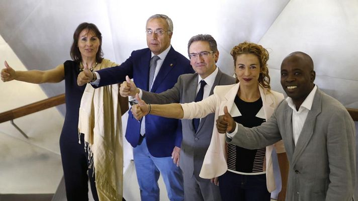 Telediario 1 - El COE lanza un programa para la inserción de deportistas retirados