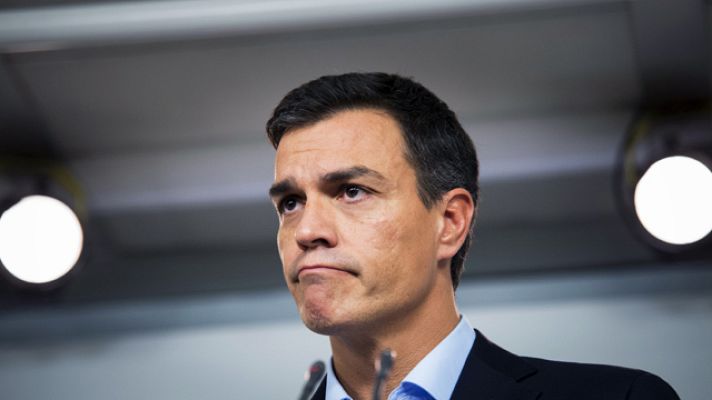 Telediario 1 - Dimiten 17 miembros de la Ejecutiva del PSOE para forzar la salida de Pedro Sánchez