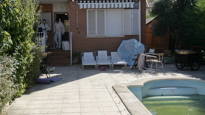 Telediario 1 - El hermano del hombre asesinado en Guadalajara se somete a las pruebas de ADN para la identificación oficial de las víctimas