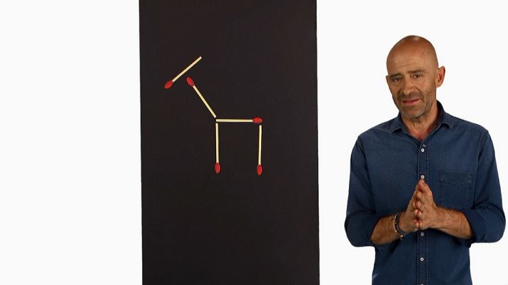 Desafía tu mente - Cambia una cerilla para que la cabra mire en otra dirección