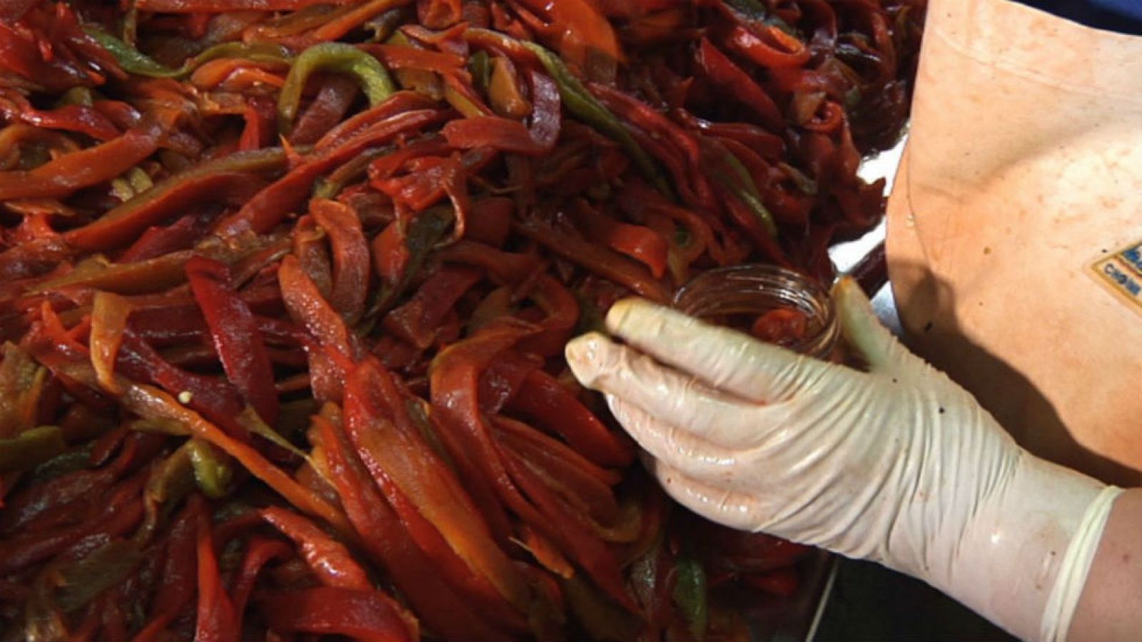 Estos pimientos ¡merecen una ola!