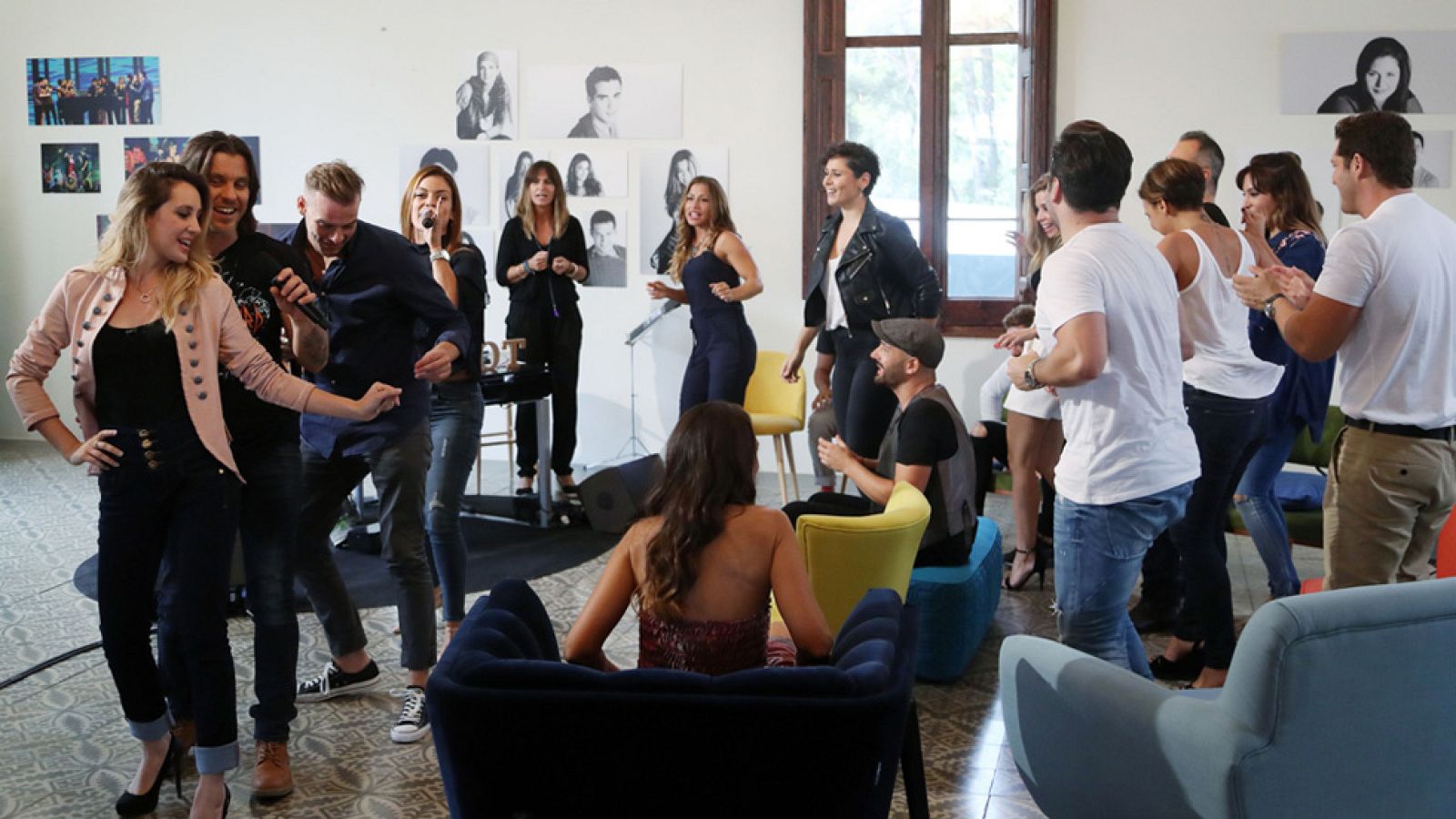 Los participantes en Operación Triunfo, reunidos 15 años después