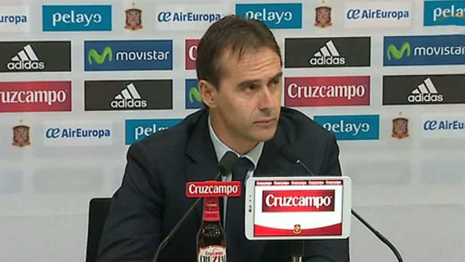 Fútbol - Rueda de prensa Julen Lopetegui, Seleccionador español - ver ahora