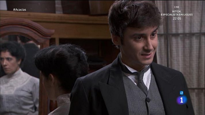 Acacias 38 - Rosina se entera de que Liberto quiere irse al extranjero