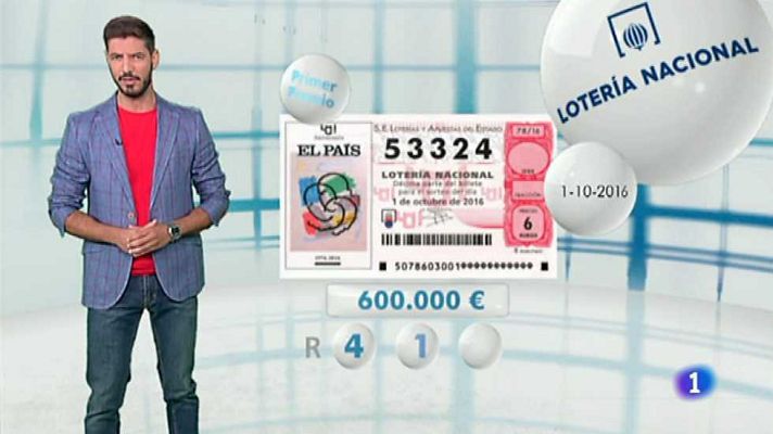 Loterías - Lotería Nacional - 01/10/16