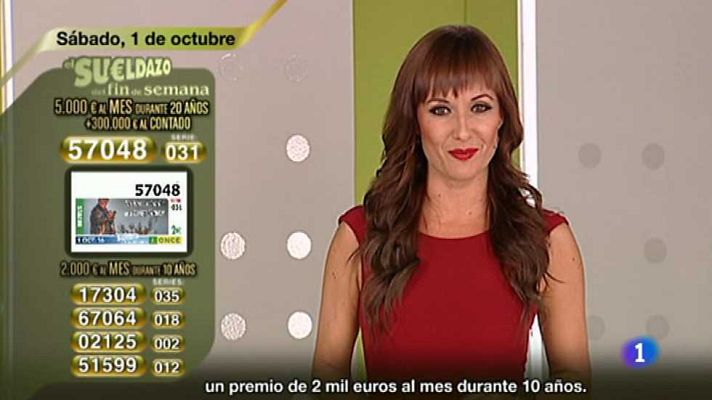 Sorteos ONCE - Sorteo ONCE - 01/10/16