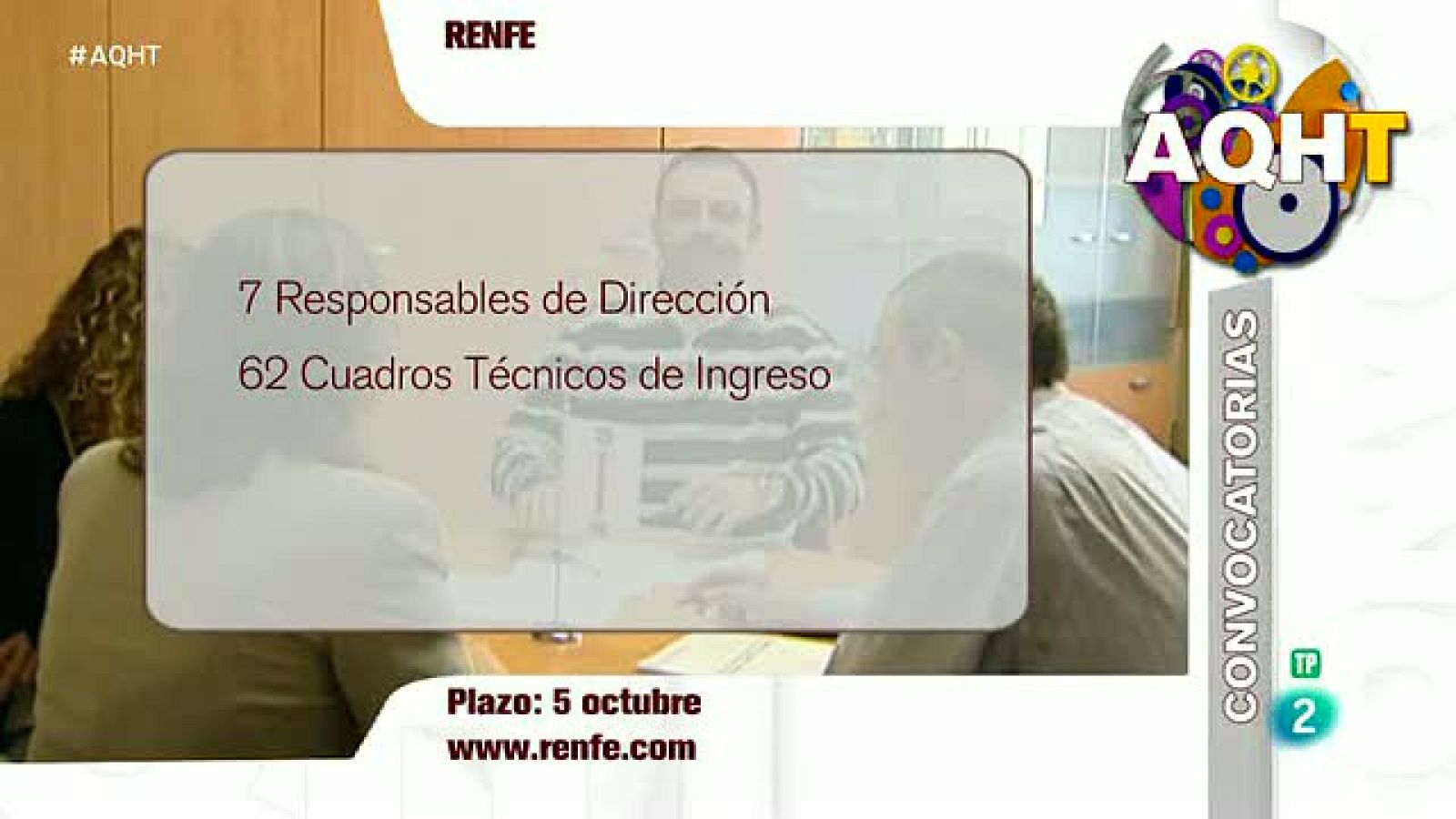 130 puestos de empleo público - Aquí hay trabajo | Ver