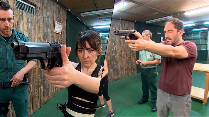 Olmos y Robles - ¡Así preparan 'Atiza y Arrea' las escenas de acción!