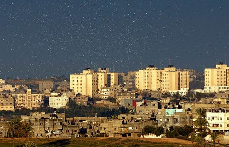 Gaza vive ya una semana de intensos bombardeos
