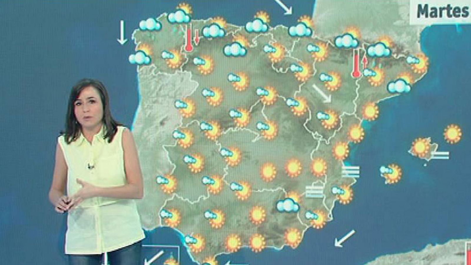 Cielo despejado y temperaturas por encima de lo normal en el sureste