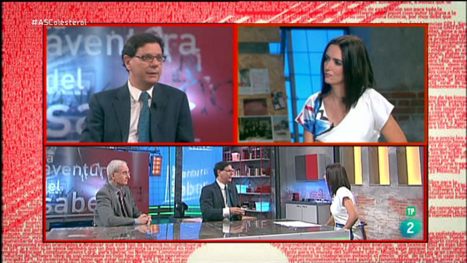 La Aventura del Saber. TVE. Pedro Mata y José Mª Mostaza