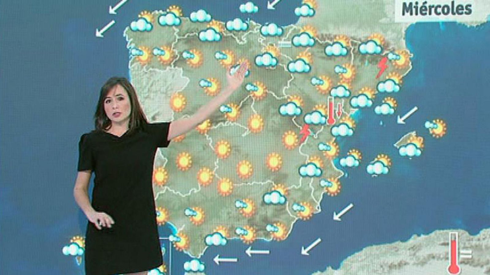 Temperaturas de más de 30 grados en la mitad sur