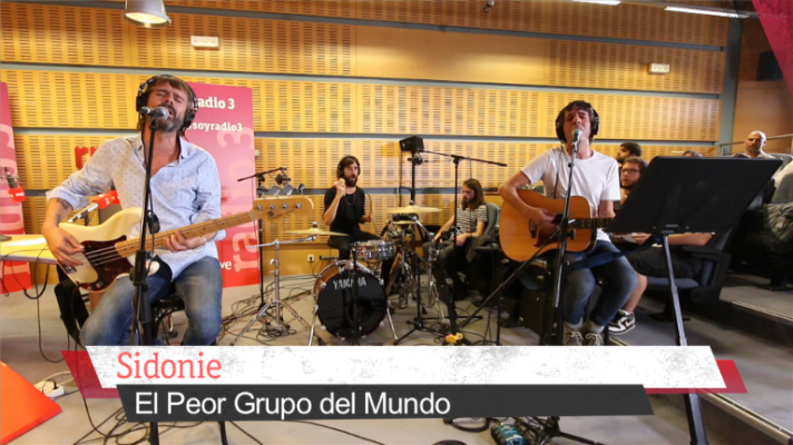 Zona Extra (Vídeo) - Sidonie en directo en 180 Grados, " El peor grupo del mundo"