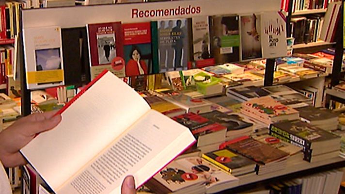Telediario 1 - Los hábitos de lectura en España cada vez van a menos