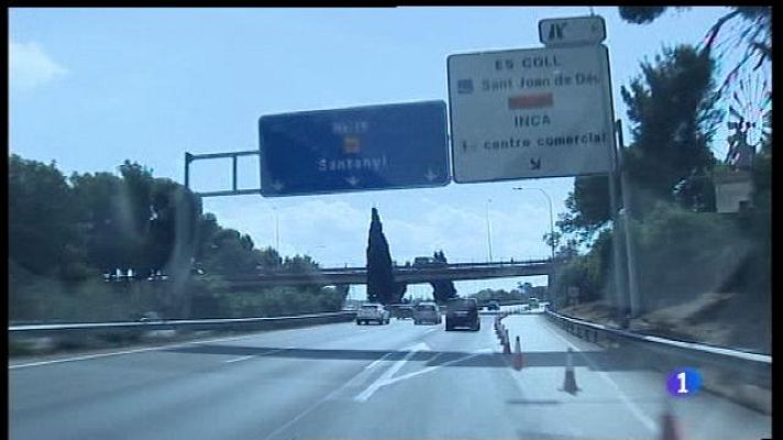 Informatiu Balear - Embossos al Coll d'en Rebassa