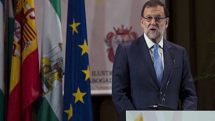 Telediario 1 - Mariano Rajoy asegura que no pondrá condiciones al PSOE para su investidura
