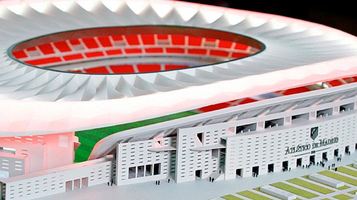  - Las obras del nuevo estadio del Atlético de Madrid siguen el calendario
