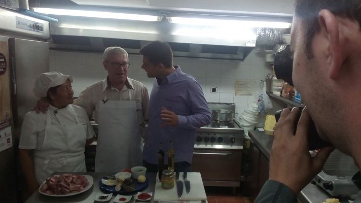 España Directo - El reto de Sergio: caldereta con huevos escalfados