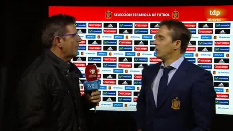 Lopetegui: "Hemos merecido ganar pero Italia siempre tiene una vida más"