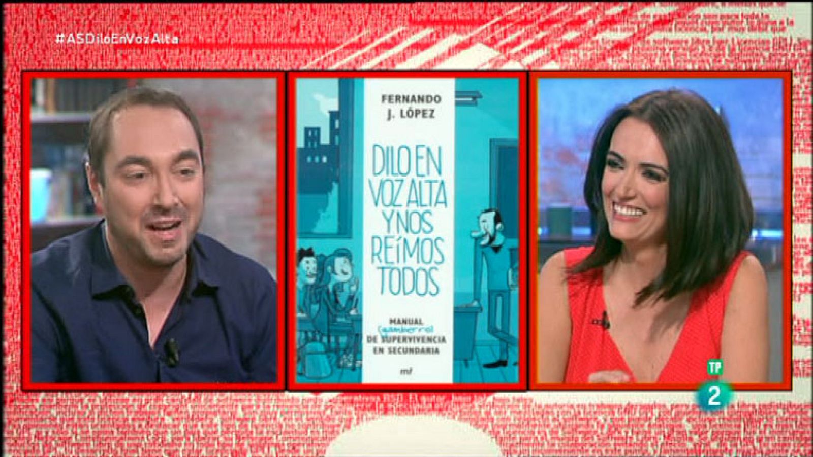 La Aventura del Saber. TVE. Fernando J. López. Dilo en voz alta y nos reímos todos