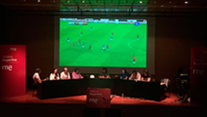 Tablero deportivo llevó la emoción del Italia - España a la UFV