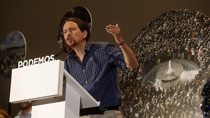 Telediario 1 - Iglesias reivindica a Podemos como líder de la oposición