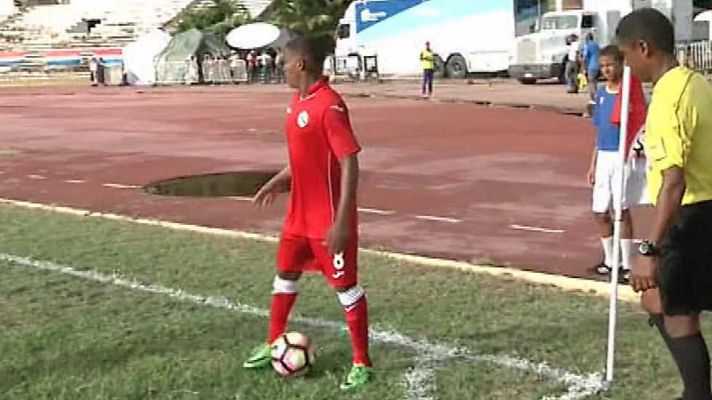 Fútbol - Amistoso Cuba-EE.UU