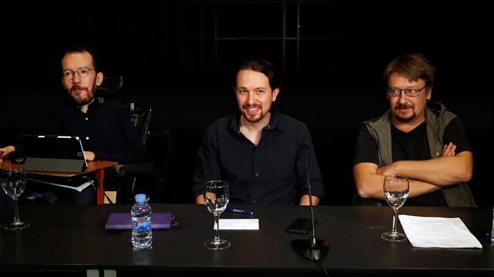Telediario 1 - Pablo Iglesias apuesta porque su partido no se disfrace