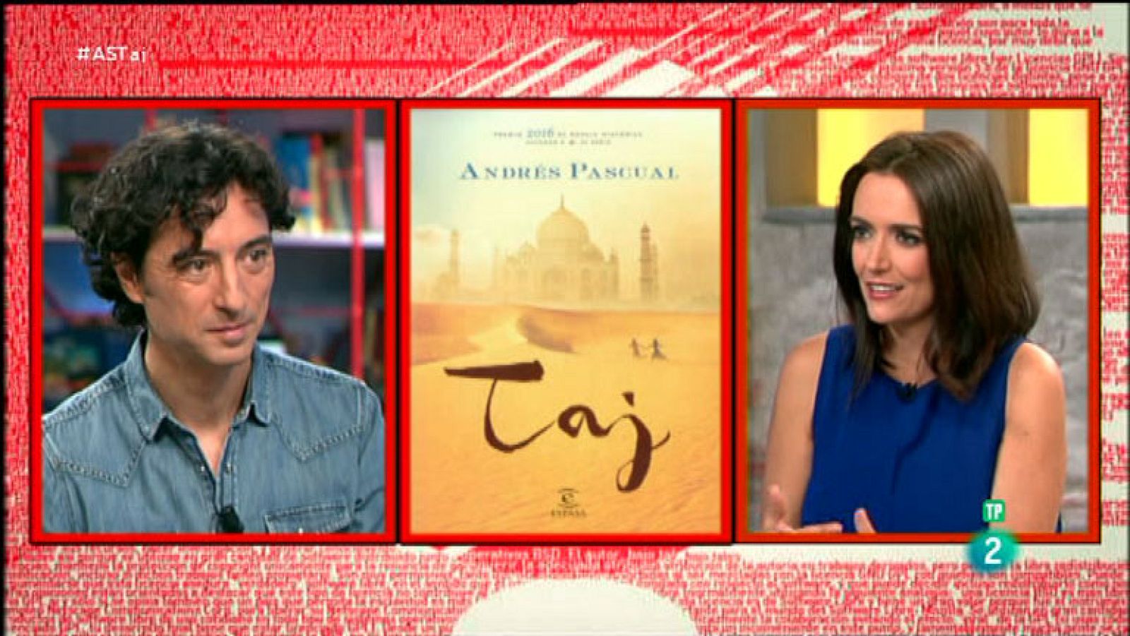 La Aventura del Saber. TVE. Andrés Pascual. Novela "Taj"