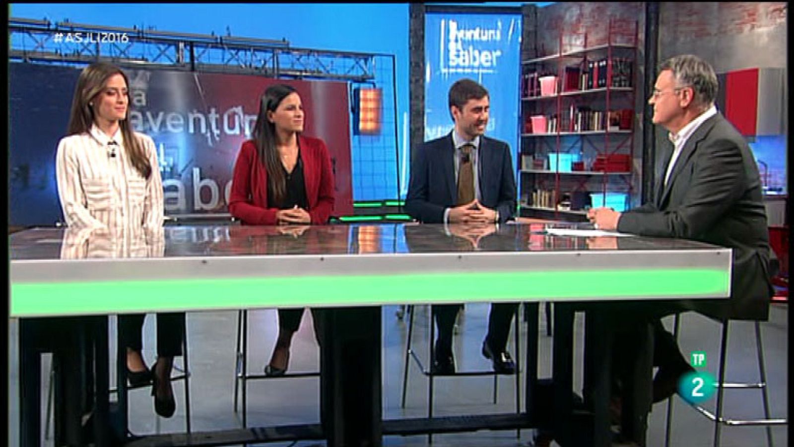 La Aventura del Saber. TVE. XIV edición del Programa Jóvenes Líderes Iberoamericanos.