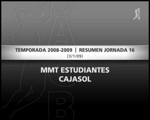 Baloncesto en RTVE - Estudiantes 96-74 Cajasol