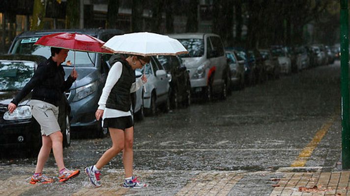 El tiempo - La inestabilidad persiste mañana en áreas de Cataluña, Andalucía y Cantábrico