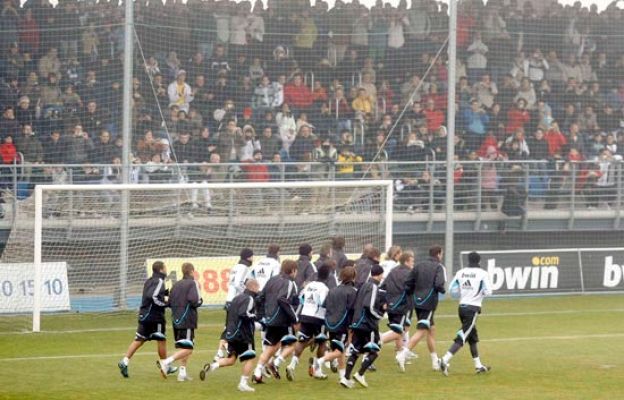  - 2.500 madridistas en Valdebebas