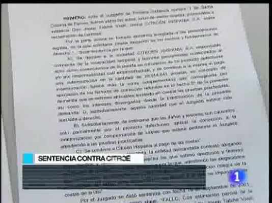 - Condena contra Citroën