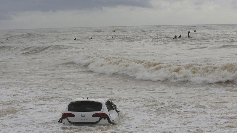 Muere un hombre que fue arrastrado por el agua en Vilassar de Mar