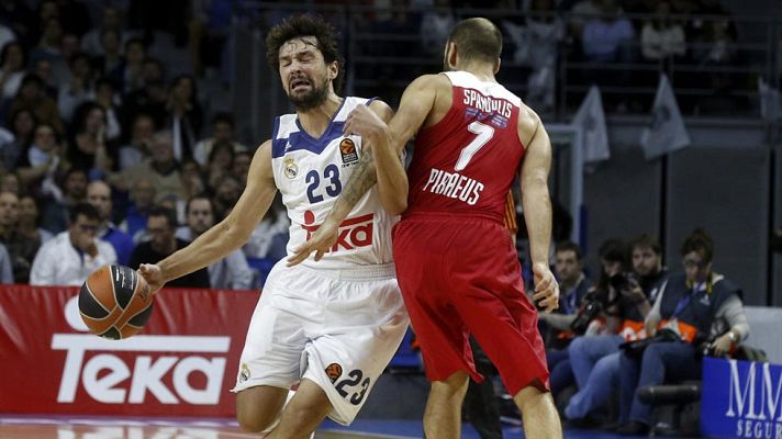 Telediario 1 - El Real Madrid inicia la nueva Euroliga ganando a Olimpiacos