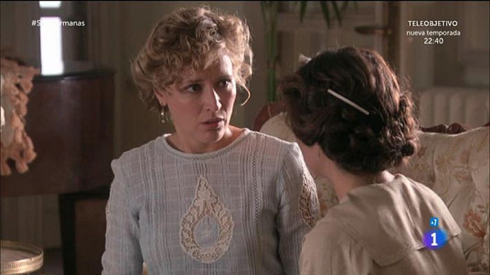 Seis hermanas - Celia le cuenta a Diana que ella y Aurora están huyendo