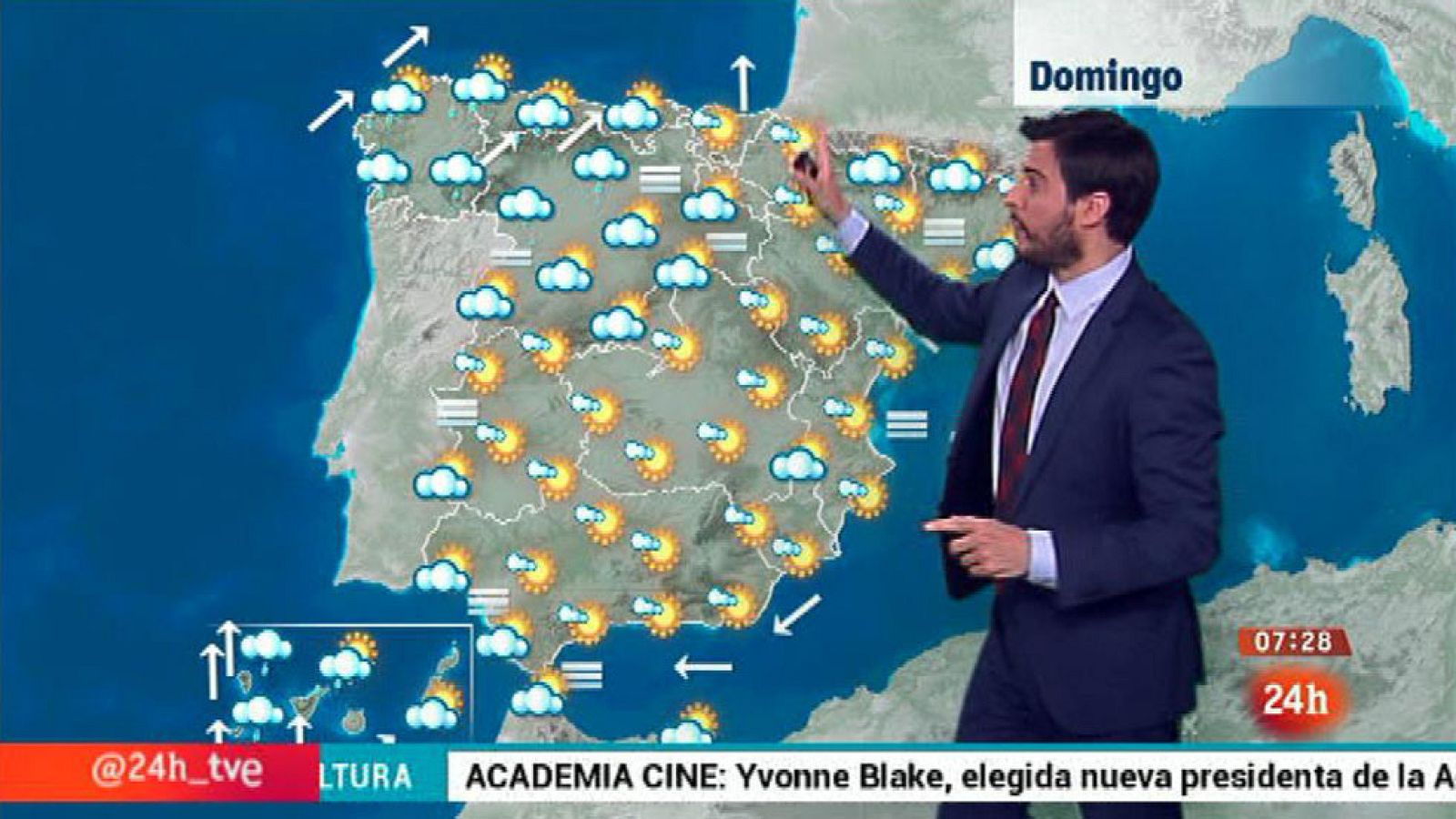 Ascenso de las temperaturas en buena parte de la Península - El tiempo | Ver