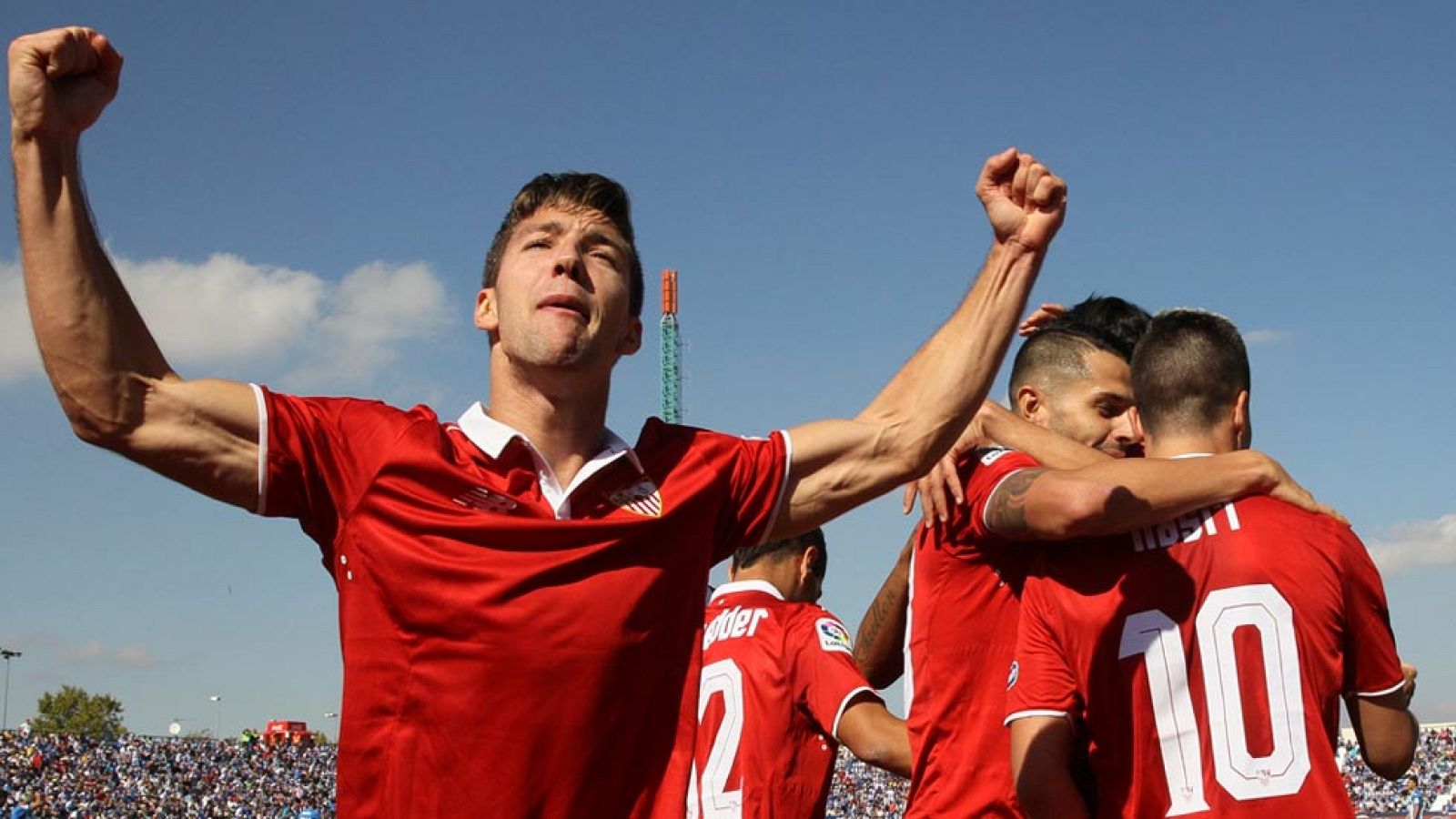 El Sevilla ya esta en Zagreb para buscar el liderato de su grupo | Ver