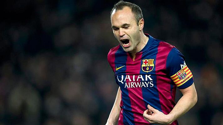 Telediario 1 - Iniesta: "Este City ya se identifica con Guardiola"