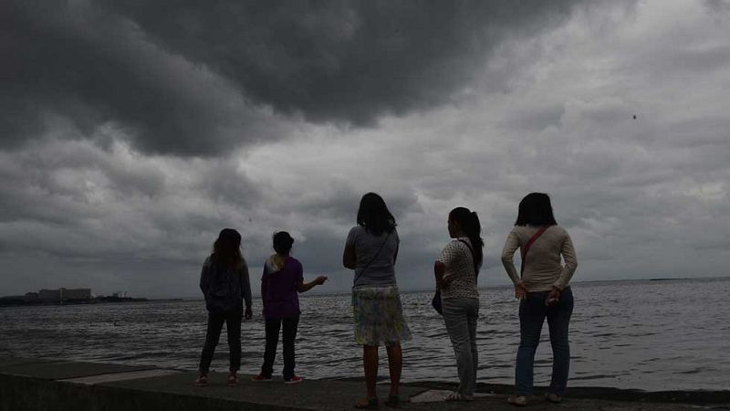 Nubes y lluvias en todo el país