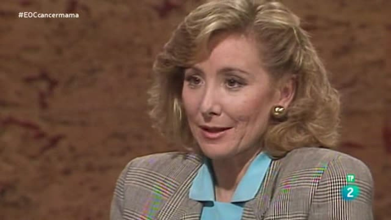 El ojo-pregunta: Esperanza Aguirre 5años después de su cáncer de mama