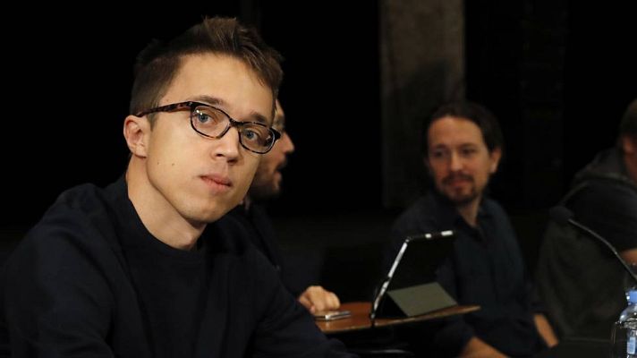 Telediario 1 - Errejón recomienda a Podemos dejar de "hablar de sí mismo" en público tras la última polémica con Iglesias