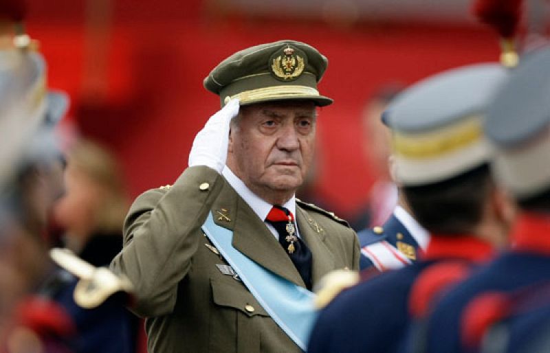 El Rey Don Juan Carlos, la Reina y los Príncipes de Asturias presidirán este martes la tradicional Pascua Militar en Madrid (06/01/09).