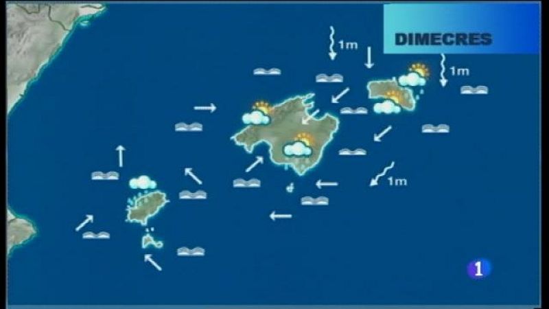 El temps a les Illes Balears - 18/10/16