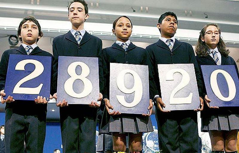 El Gordo del Niño, en el  28.920, vendido en Terrassa