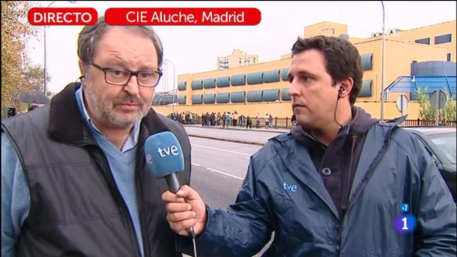 Motín de extranjeros en el CIE de Aluche