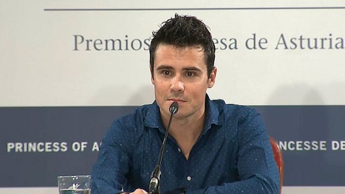 Telediario 1 - Gómez Noya: "La clave está en la perseverancia y en creer en uno mismo"