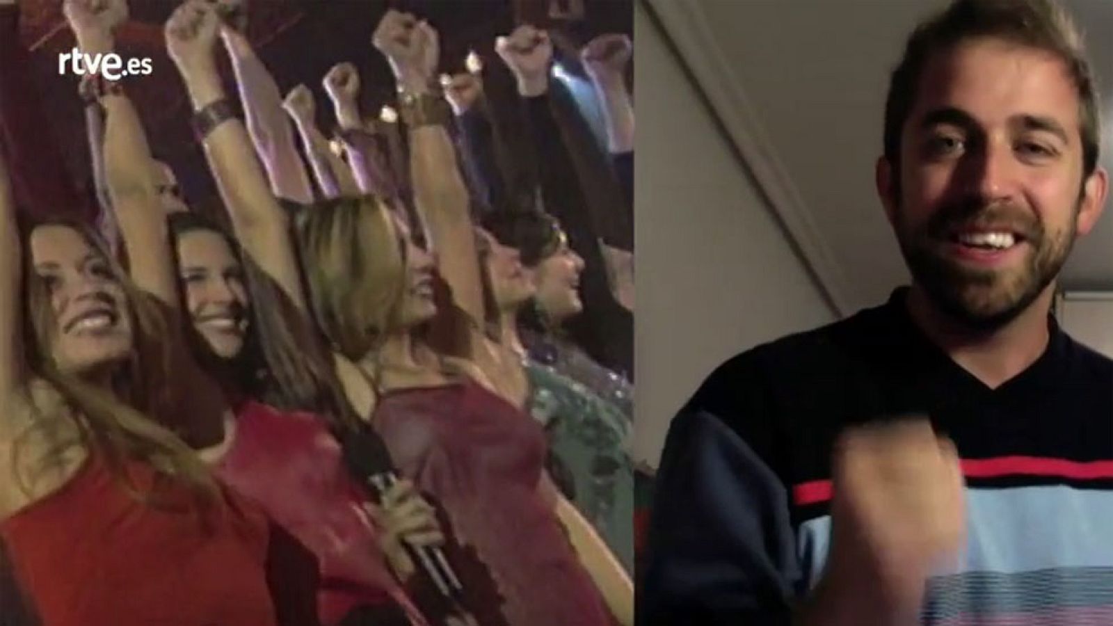 OT. El Reencuentro - Los fans cantan 'Mi música es tu voz'